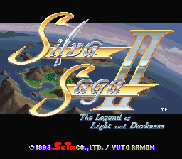 Silva Saga II (english translation) Title Screen